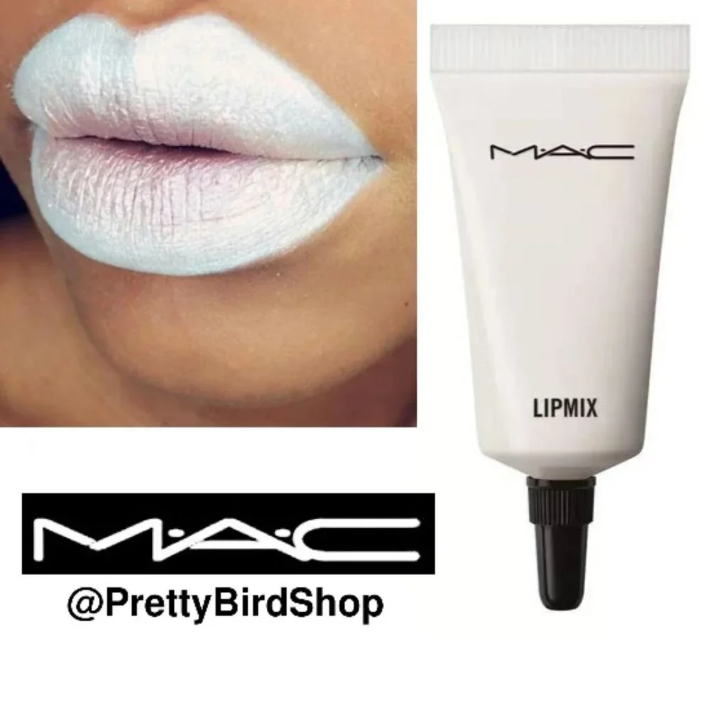MAC WHITE Lipmix pigment mixing media Lipstick face body paint NIB Last one!
